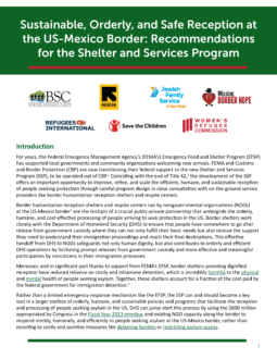 Shelter Services Program Recommendations Cover Image