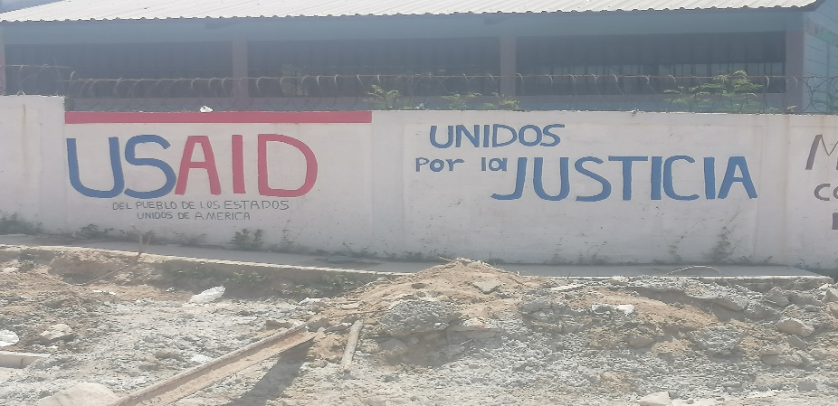 USAID mural in Honduras