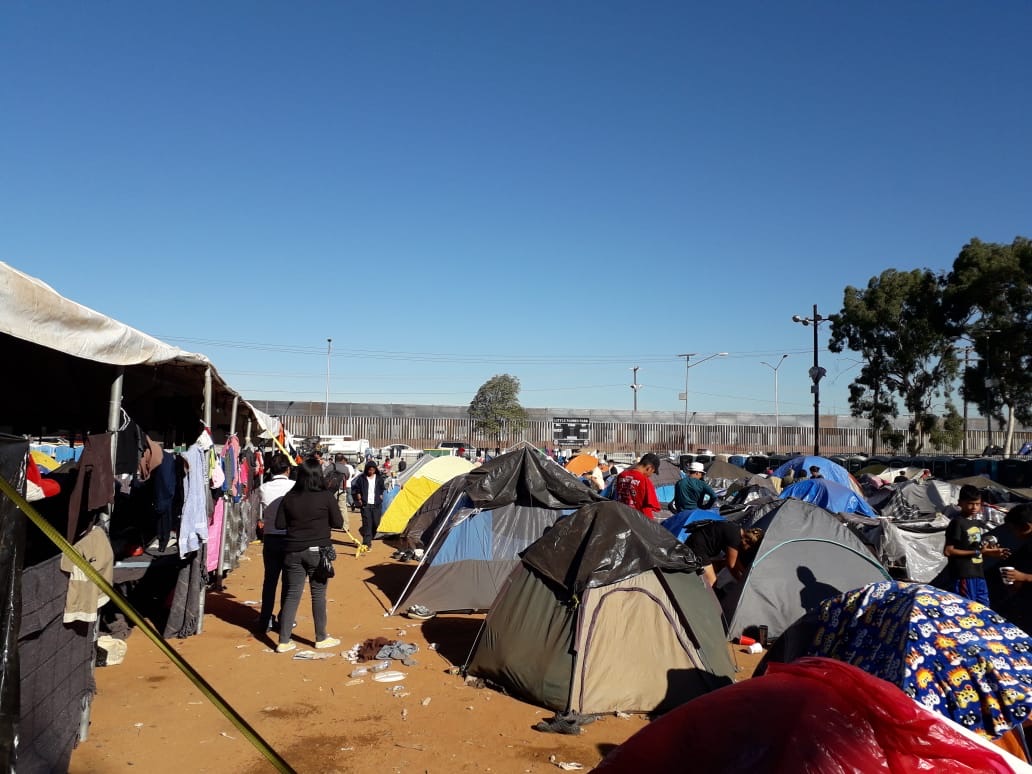 Migrant camp