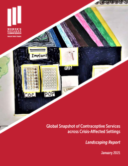 Global Snapshot of Contraceptive Services across Crises-Affected Settings Cover Image