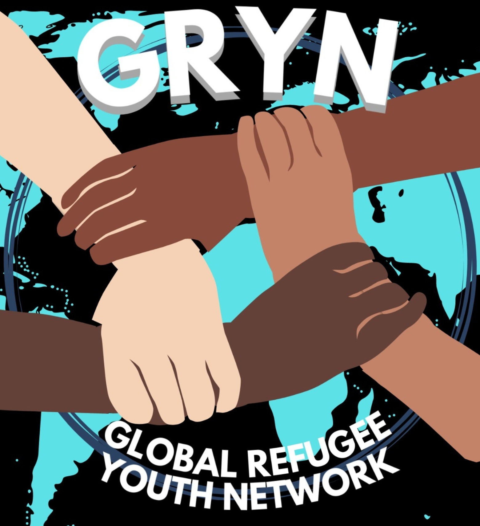 We created a youth-led Global Refugee Youth Network (GRYN) to support and strengthen local refugee-led initiatives. GRYN now supports 22 refugee youth-led organizations in seven countries. 
