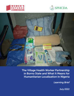The Village Health Worker Partnership in Borno State and What It Means for Humanitarian Localization in Nigeria Learning Brief Cover Image
