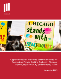 Opportunities for Welcome: Lessons Learned for Supporting People Seeking Asylum in Chicago, Denver, New York City, and Portland, Maine
