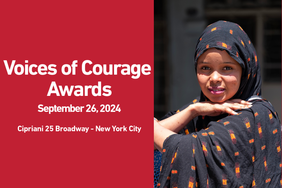 2024 Voices of Courage Awards Header