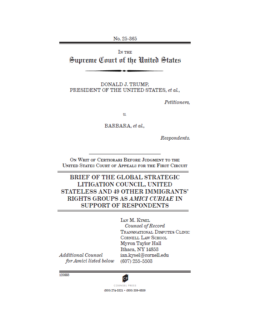 cover page of amicus brief