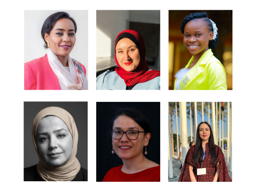 collage of fellows' headshots